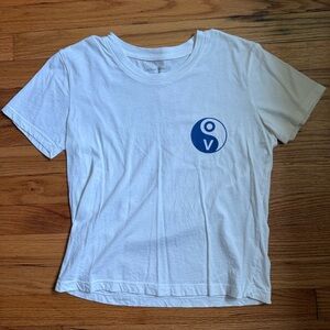 Outdoor Voices Graphic Crop T Shirt OV